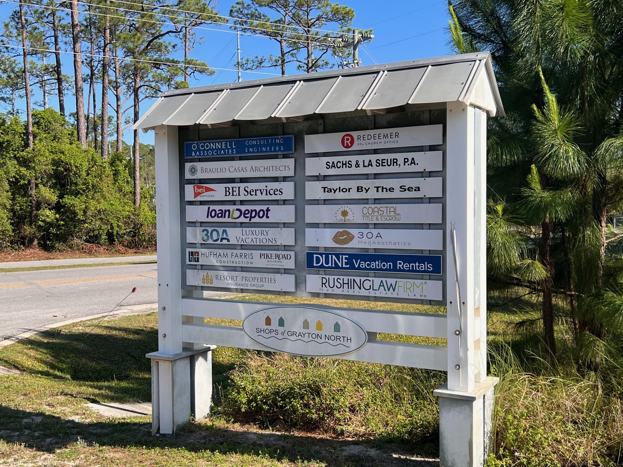 Lot 33 Co 283 S Santa Rosa Beach Santa Rosa Beach, FL 32459 - Photo 17 of 19 SHOPS OF GRAYTON NORTH