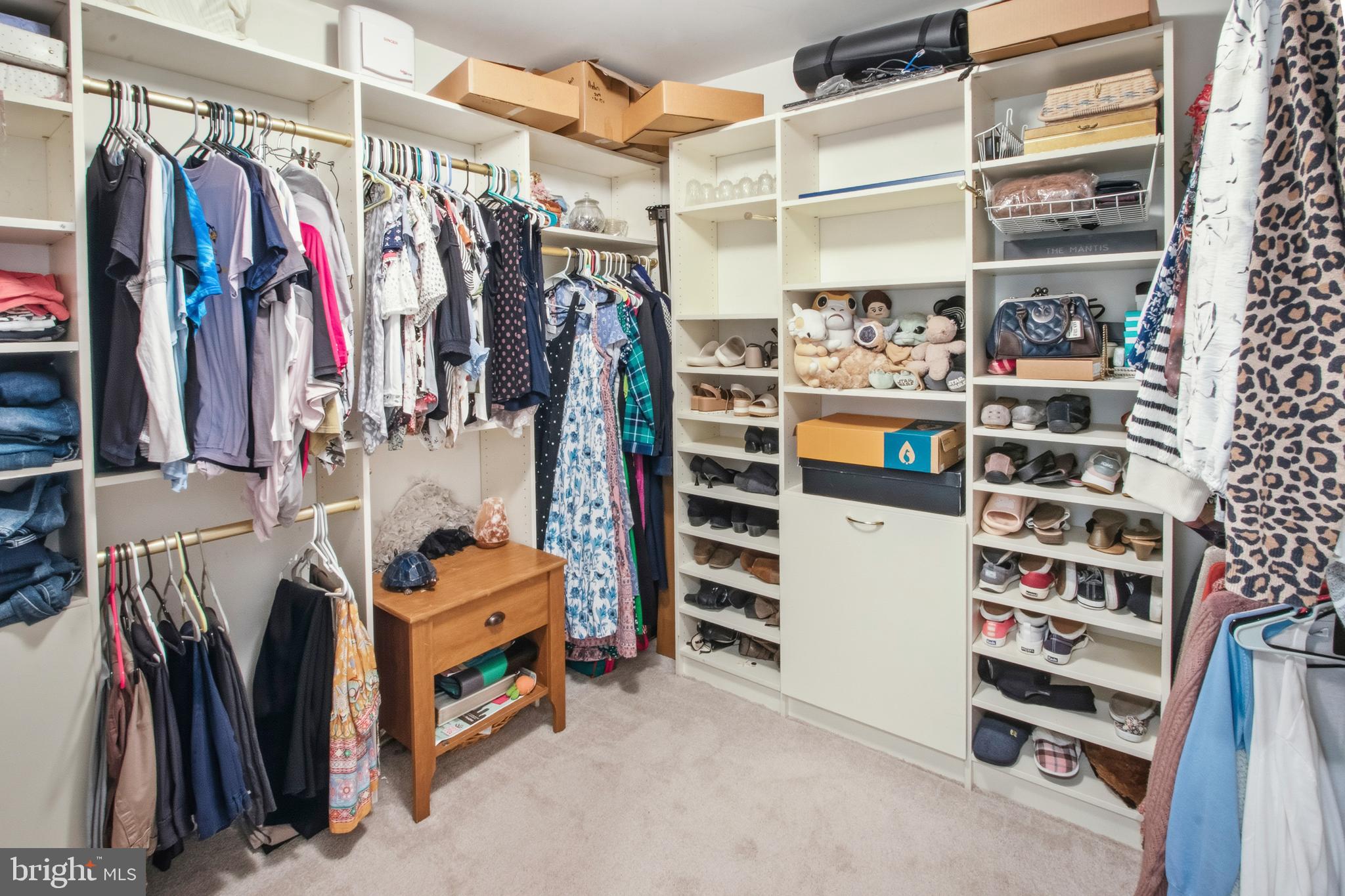15 Hollybrook Road Mullica Hill, NJ 08062 - Photo 20 of 38 a view of walk in closet with clothes and shoes