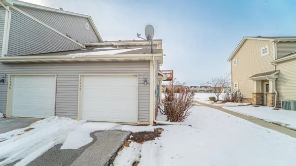 a view of a house with a outdoor space