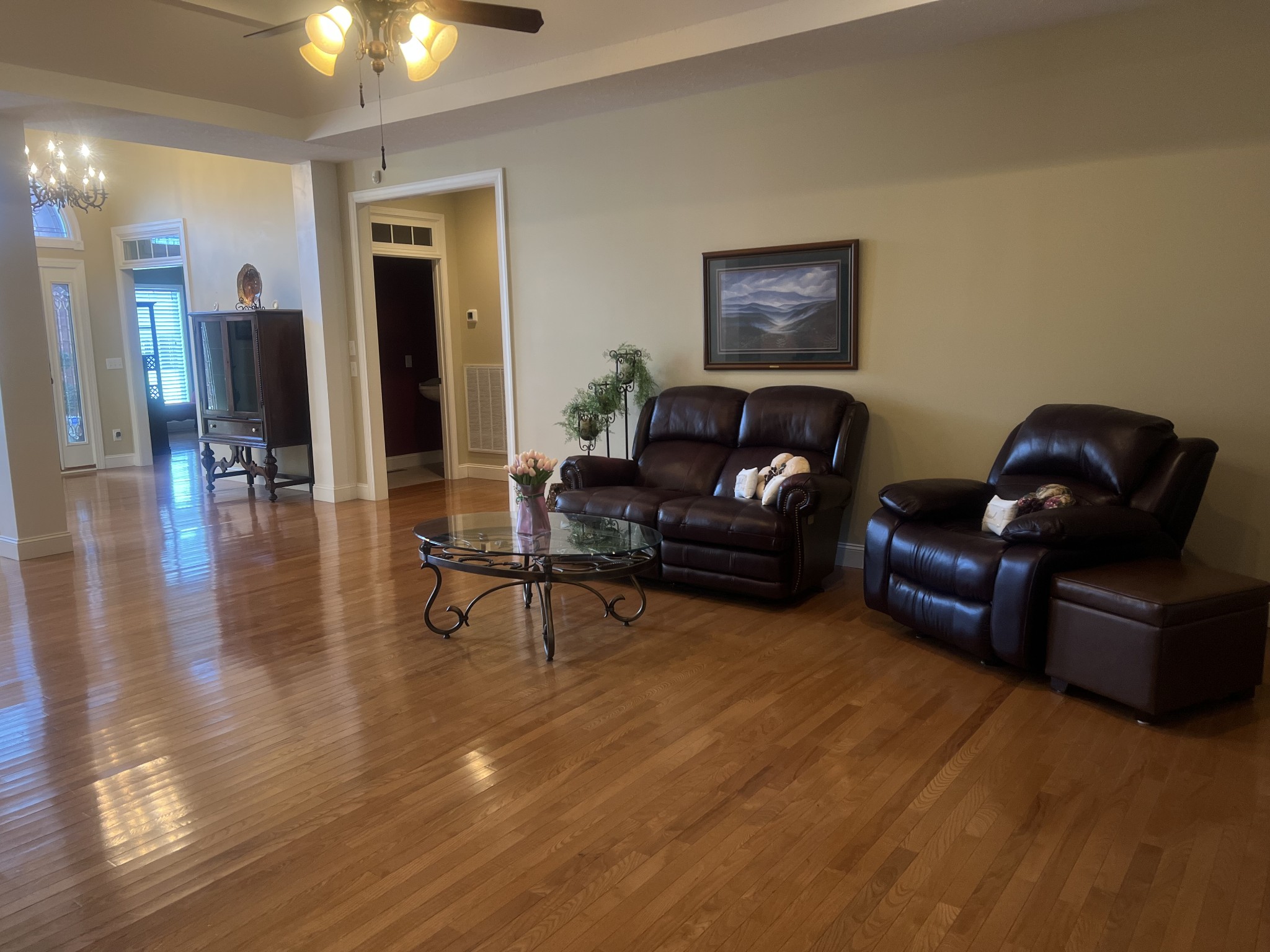 195 Froedge Drive Lafayette, TN 37083 - Photo 4 of 29 a living room with furniture and wooden floor