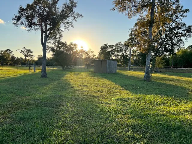 a view of an outdoor space and yard