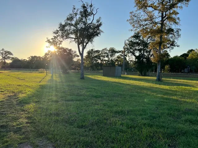 a view of a golf course