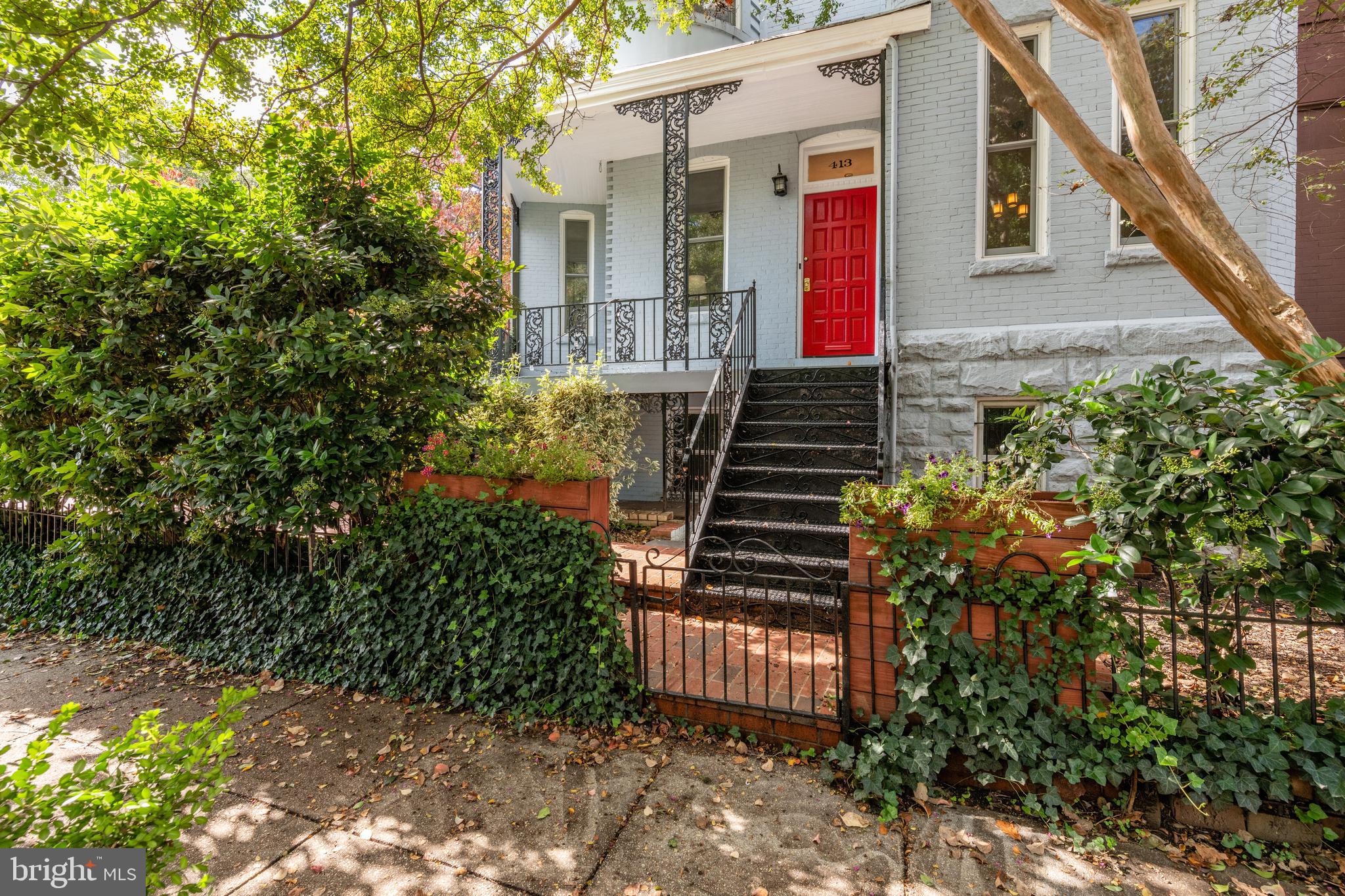 413 2nd Street Southeast Washington, DC 20003 - Photo 2 of 47 Charming and private Victorian