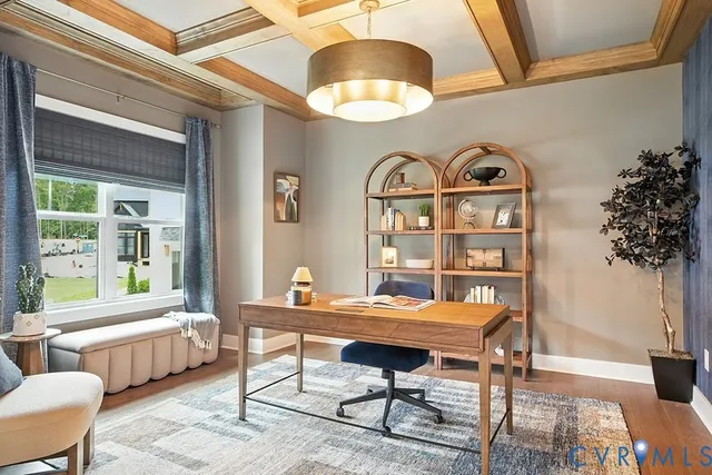 a outdoor space with furniture and a potted plant