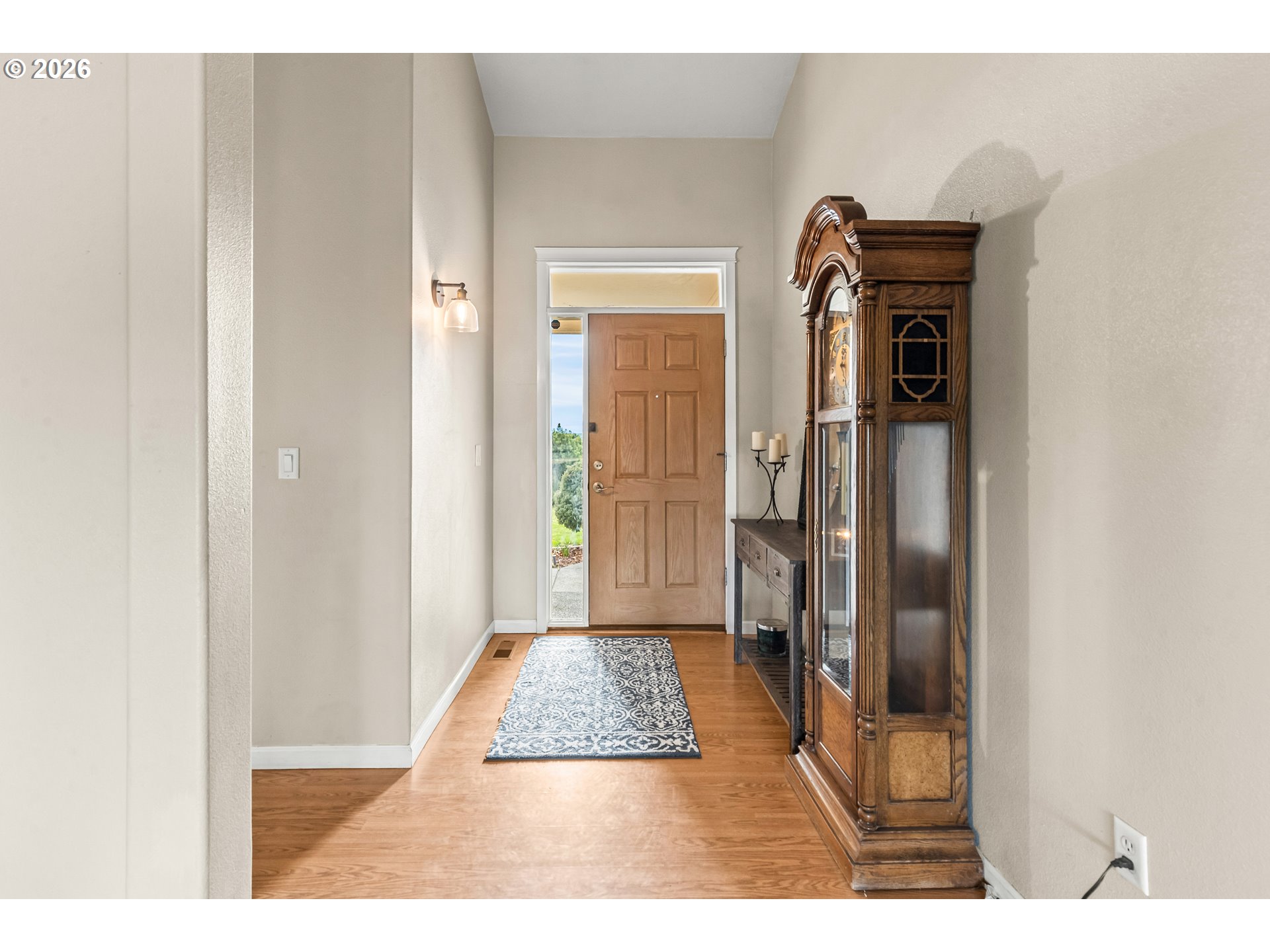 77286 Joyce Way Echo, OR 97826 - Photo 17 of 41 a view of entryway and hall with wooden floor