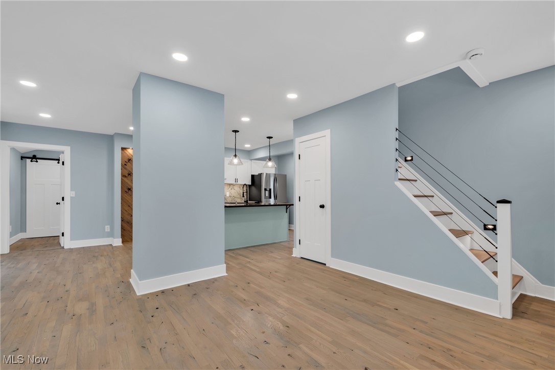717 Literary Road Cleveland, OH 44113 - Photo 27 of 27 Open Floor Plan with White Oak Flooring