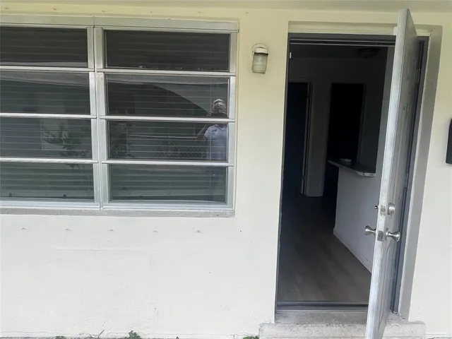 a view of storage and utility room