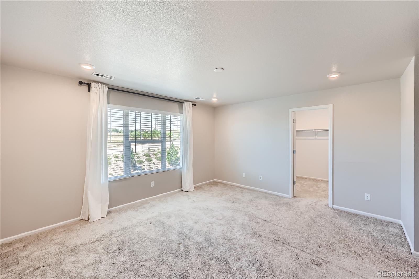 7199 Othello Street Castle Pines, CO 80108 - Photo 13 of 28 an empty room with windows and closet