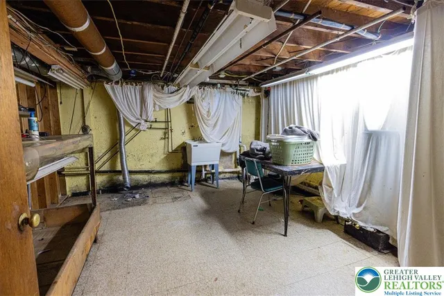 a room with musical instruments