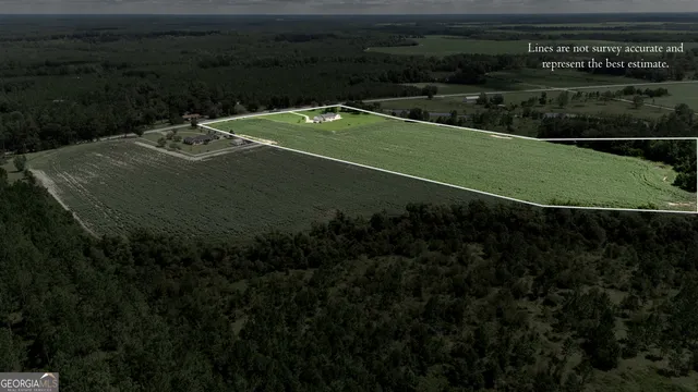 a view of a green field