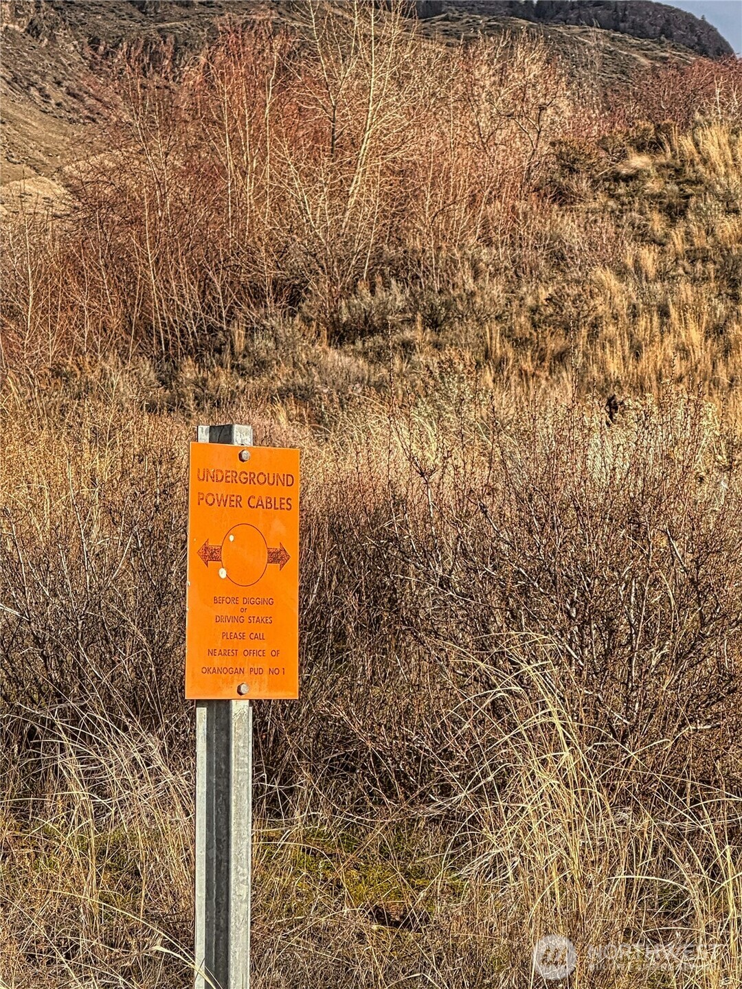 407-tbd Eastlake Road Oroville, WA 98844 - Photo 9 of 12 a street sign on a pole
