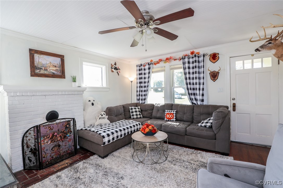 10432 Verdon Road Doswell, VA 23047 - Photo 4 of 30 a living room with furniture and a large window