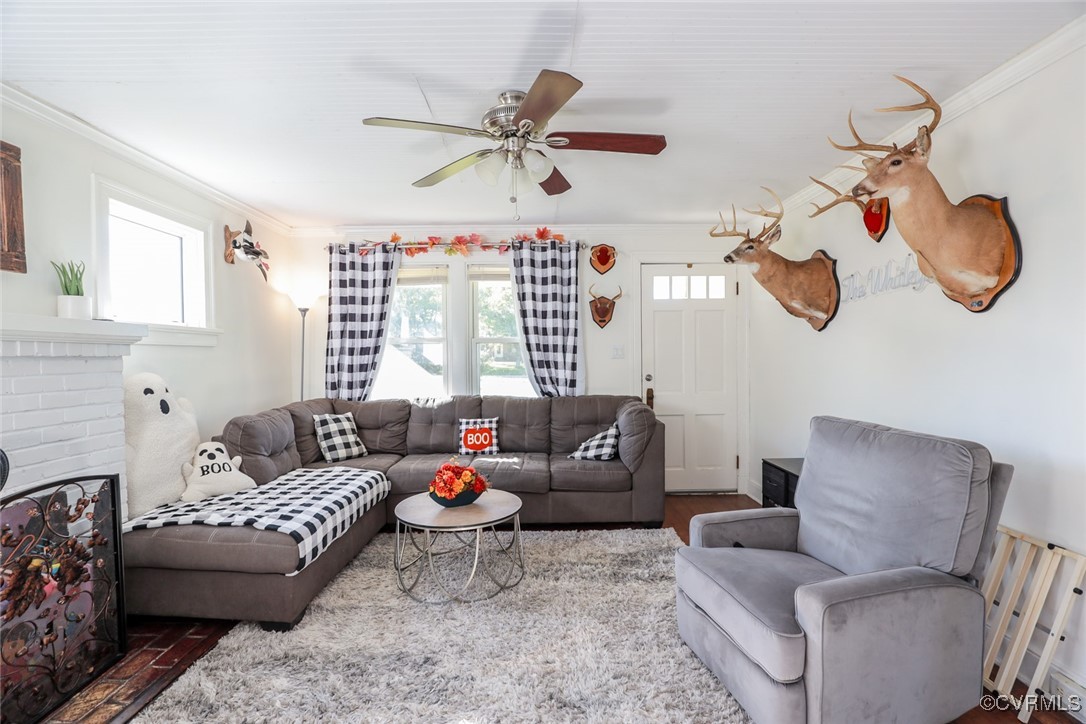 10432 Verdon Road Doswell, VA 23047 - Photo 5 of 30 a living room with furniture and a large window