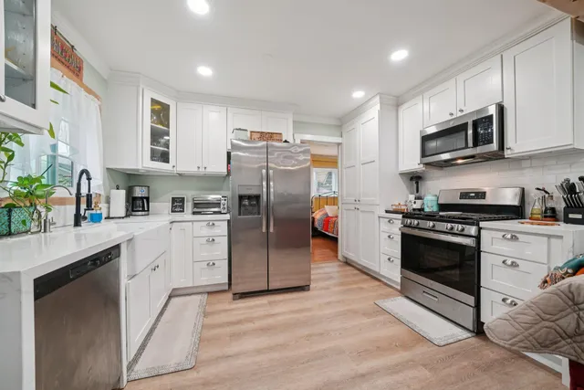 a outdoor living space with furniture and flowers