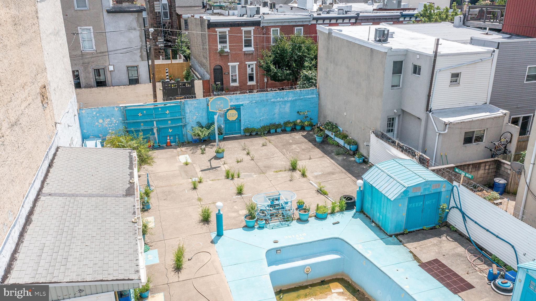 1307 South 6th Street Philadelphia, PA 19147 - Photo 10 of 30 an aerial view of a house with a swimming pool