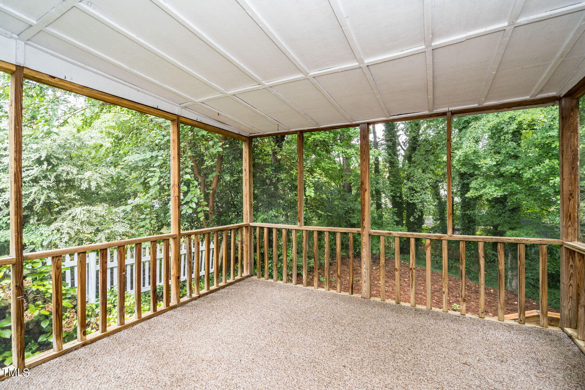 2017 Travianna Court Raleigh, NC 27609 - Photo 25 of 28 New Screened Porch