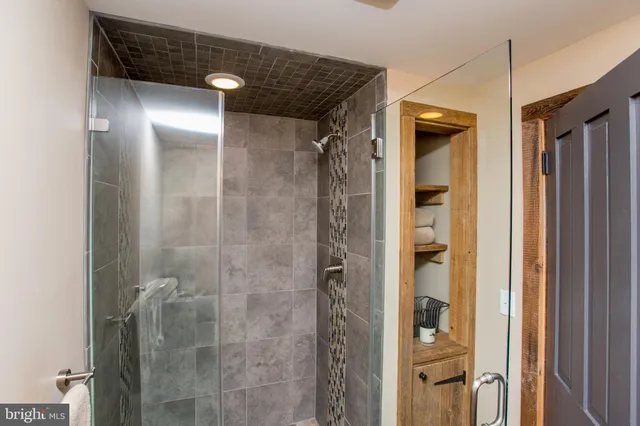 a outdoor living space with furniture