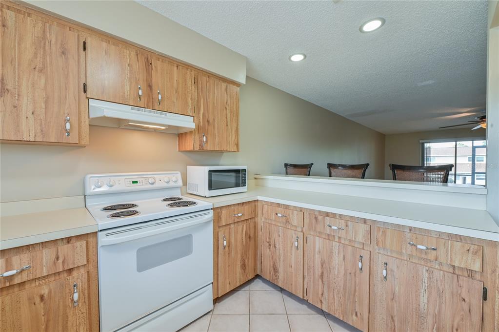 11001 Southeast Sunset Harbor Road, Unit H52 Summerfield, FL 34491 - Photo 25 of 31 a kitchen with cabinets appliances a sink and a counter space