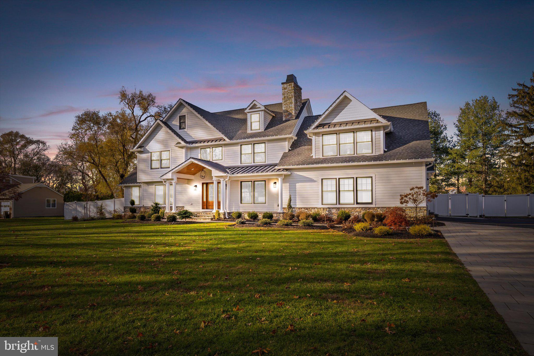 17 Tindall Road Robbinsville, NJ 08691 - Photo 1 of 53 a front view of a house with a garden