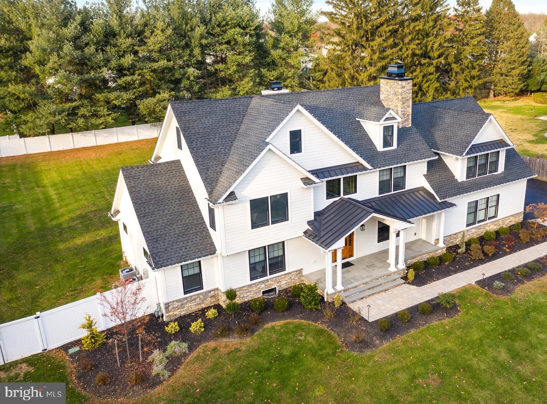 17 Tindall Road Robbinsville, NJ 08691 - Photo 2 of 53 an aerial view of a house with a yard