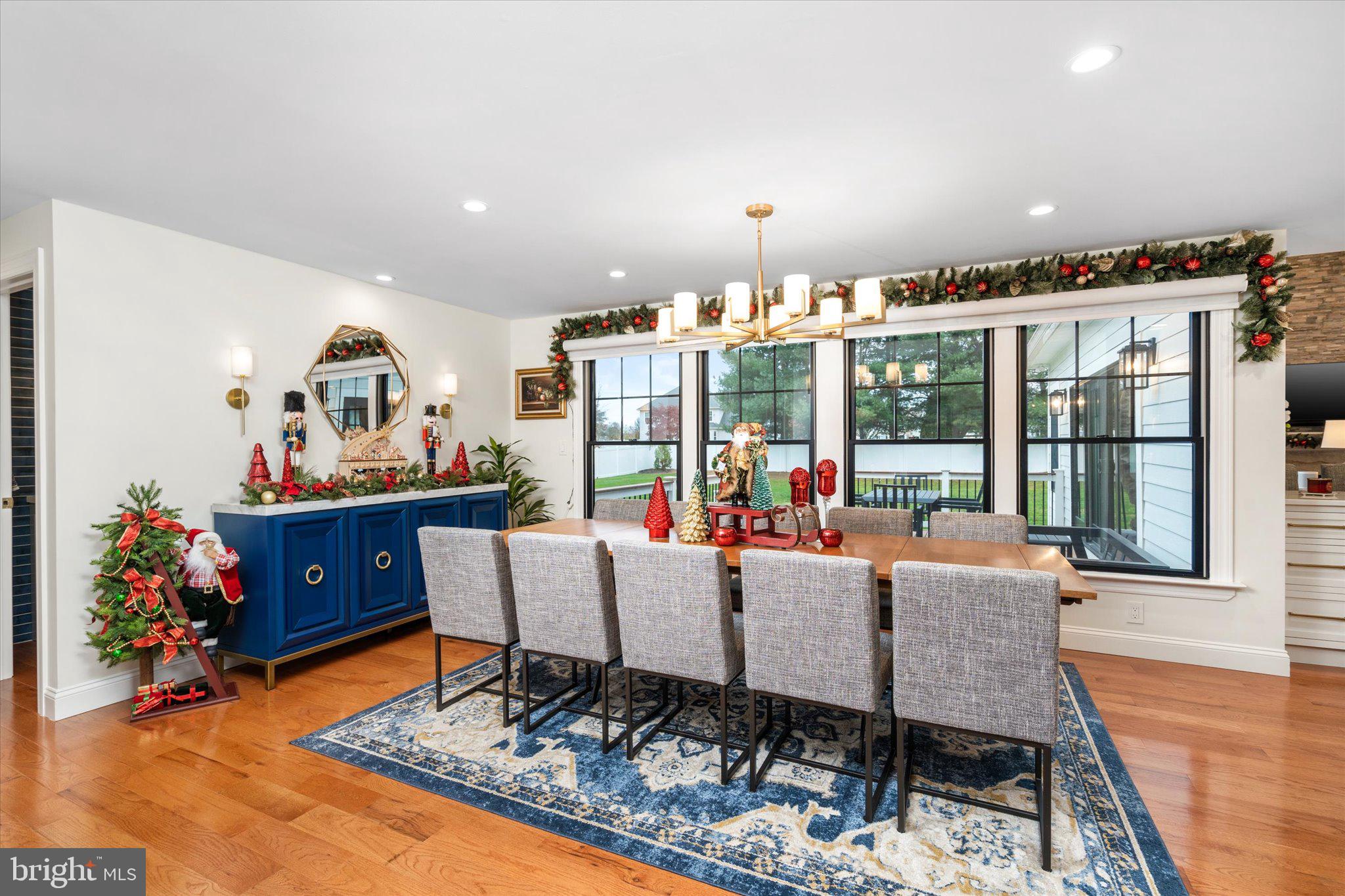 17 Tindall Road Robbinsville, NJ 08691 - Photo 4 of 53 a living room with furniture and a floor to ceiling window