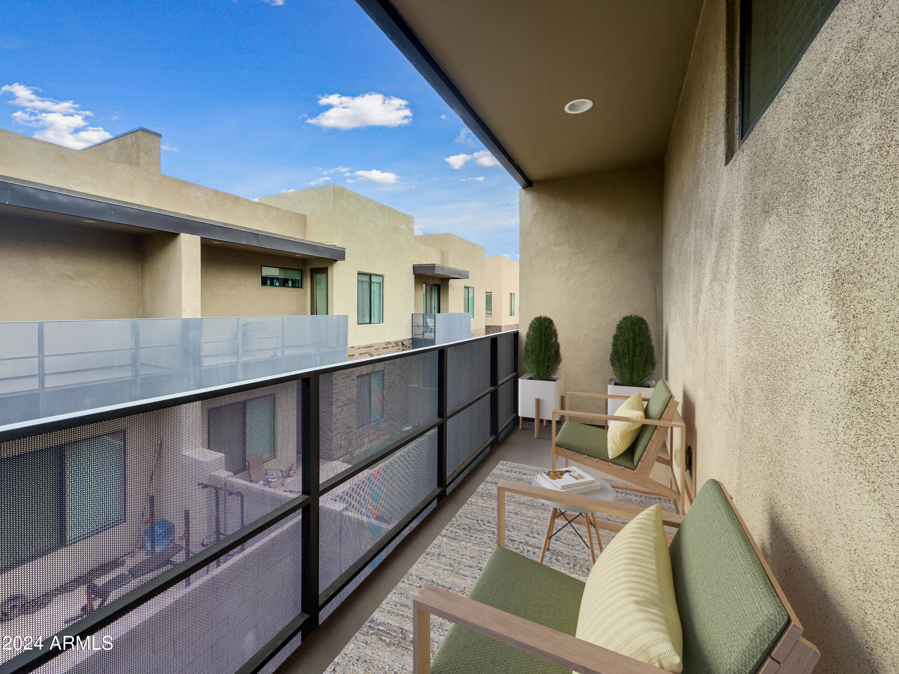 901 South Smith Road, Unit 1012 Tempe, AZ 85281 - Photo 13 of 27 1012 - Balcony