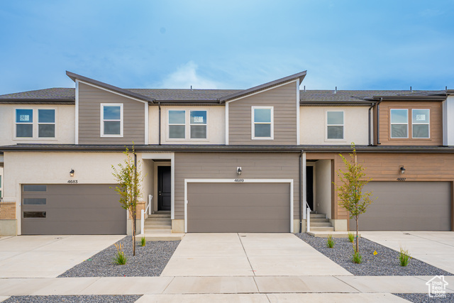 4689 Olive Avenue, Unit 342 Mapleton, UT 84664 - Photo 1 of 1 View of front of property featuring driveway and a shingled roof