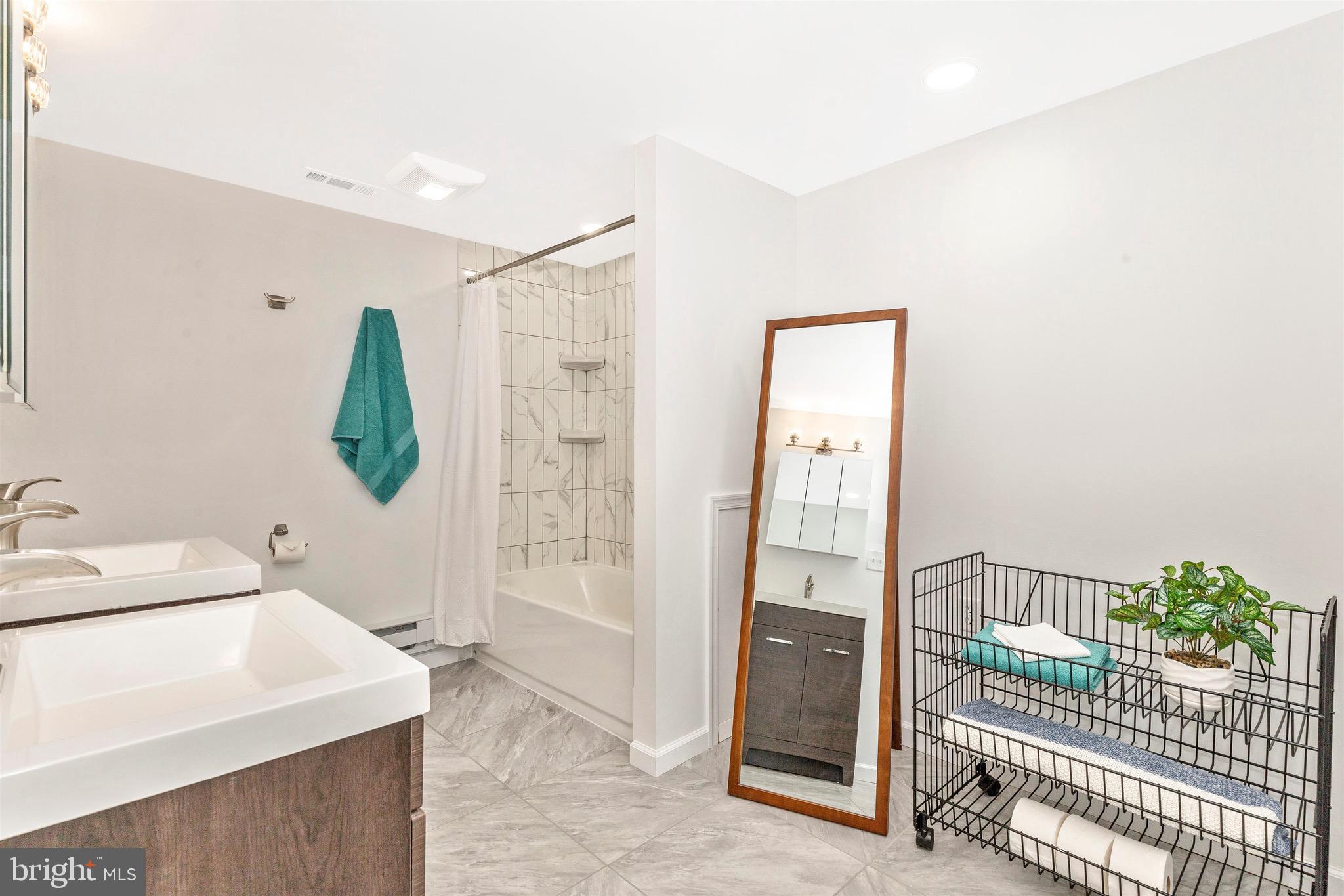 417 Twin Arch Road Mount Airy, MD 21771 - Photo 25 of 59 Modern Bathroom Design and Storage Area