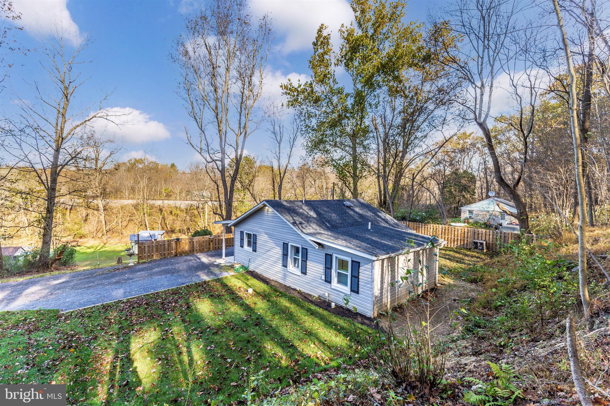 417 Twin Arch Road Mount Airy, MD 21771 - Photo 52 of 59 Backyard Hillside