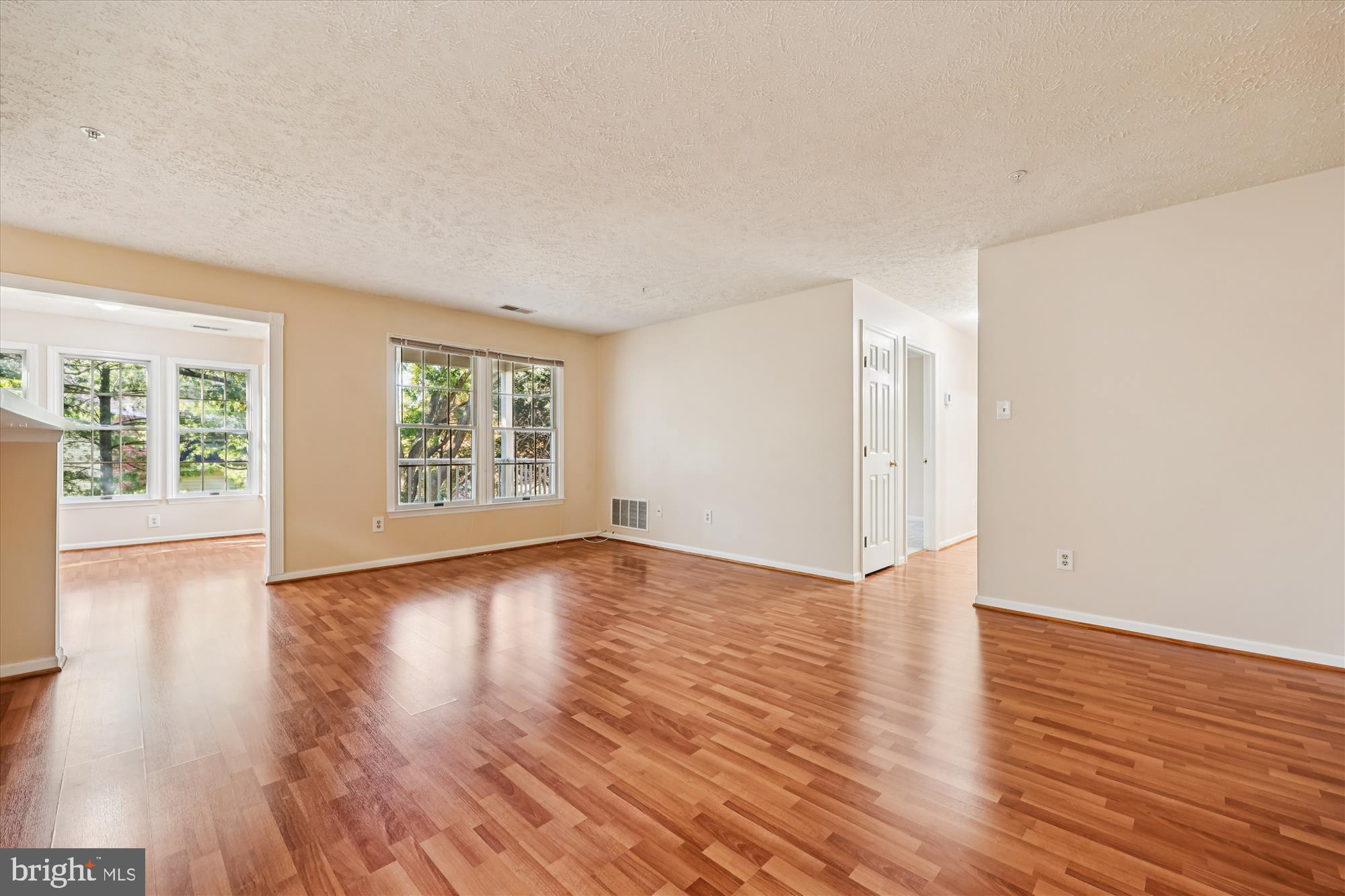 13114 Briarcliff Terrace, Unit 407 Germantown, MD 20874 - Photo 3 of 77 an empty room with wooden floor and windows