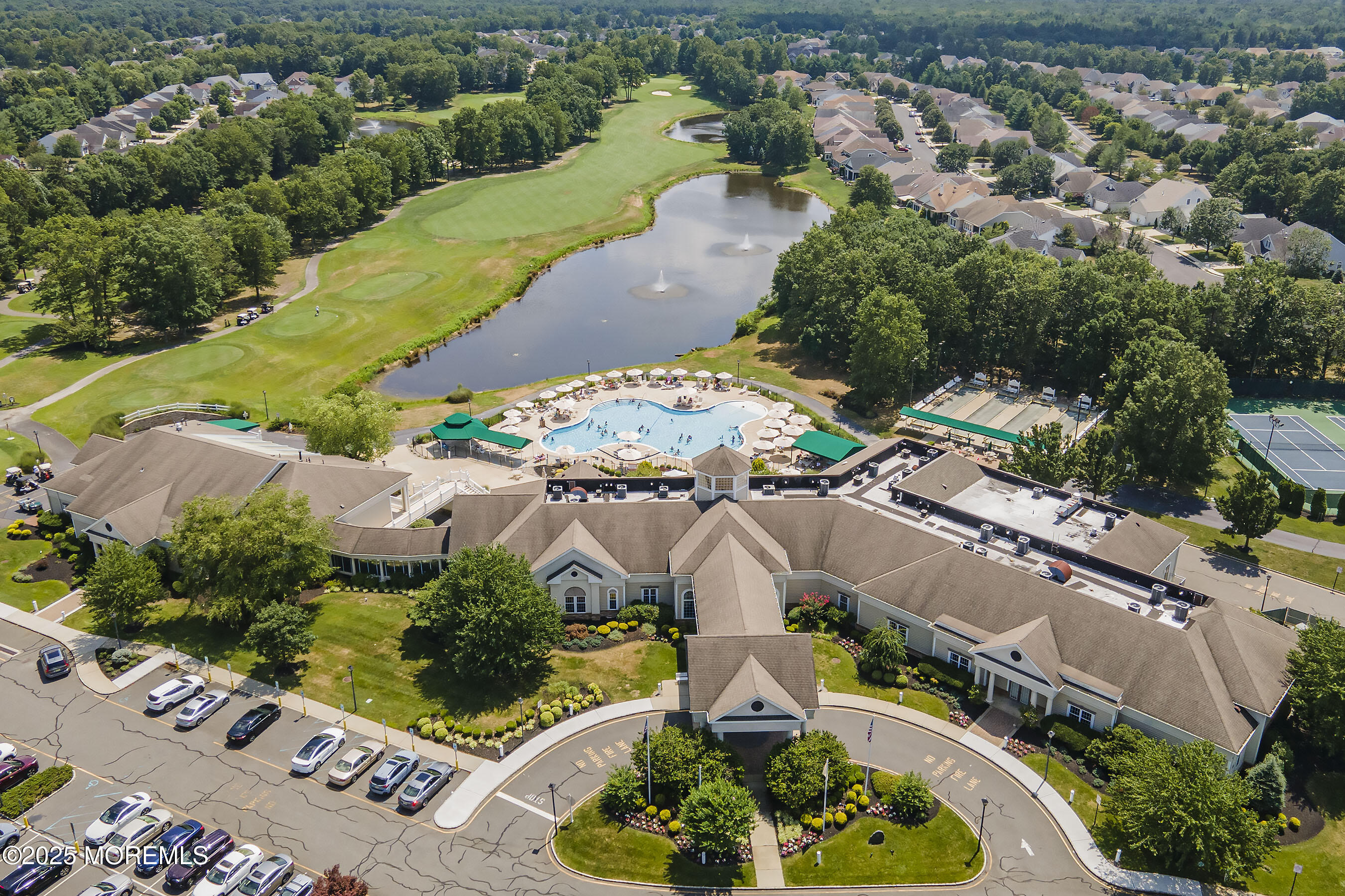 12 Rye Court Jackson, NJ 08527 - Photo 34 of 38 an aerial view of residential houses with outdoor space