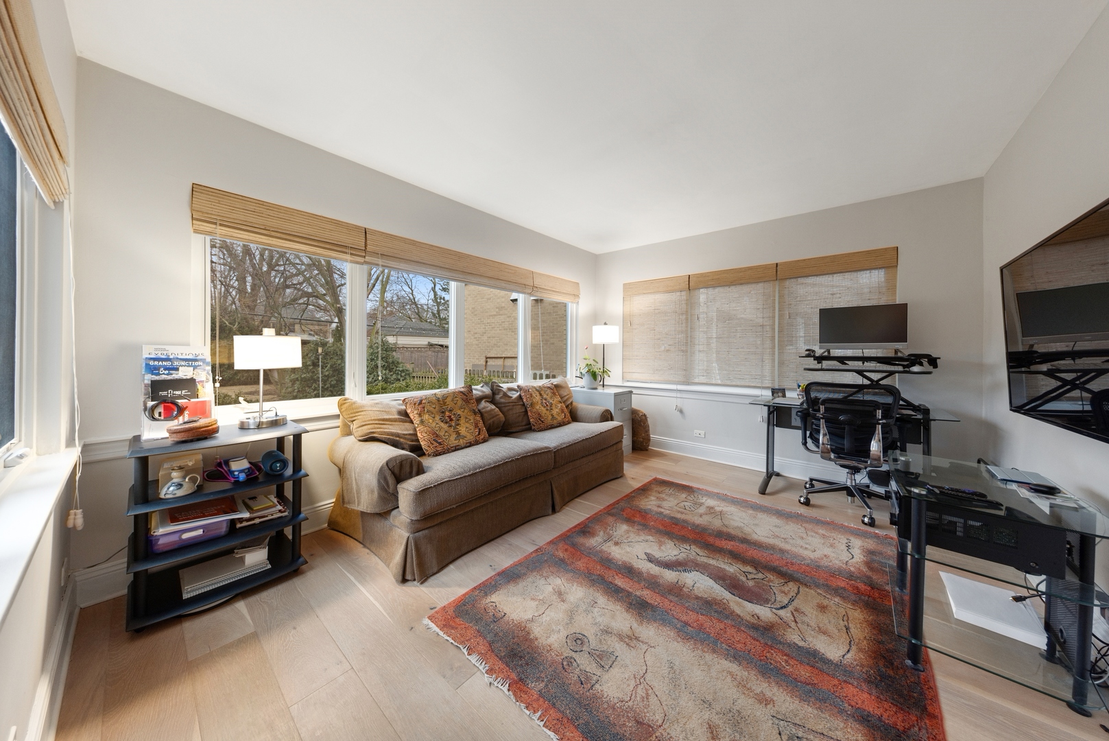 1435 Monroe Avenue River Forest, IL 60305 - Photo 11 of 38 a living room with furniture and a flat screen tv