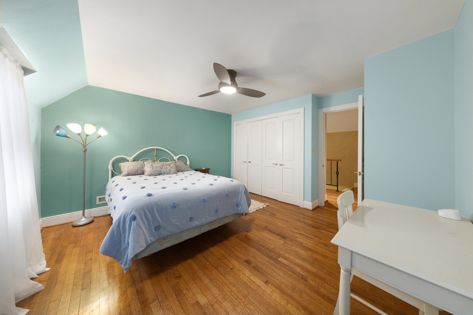 1435 Monroe Avenue River Forest, IL 60305 - Photo 18 of 38 a bedroom with a bed and a table