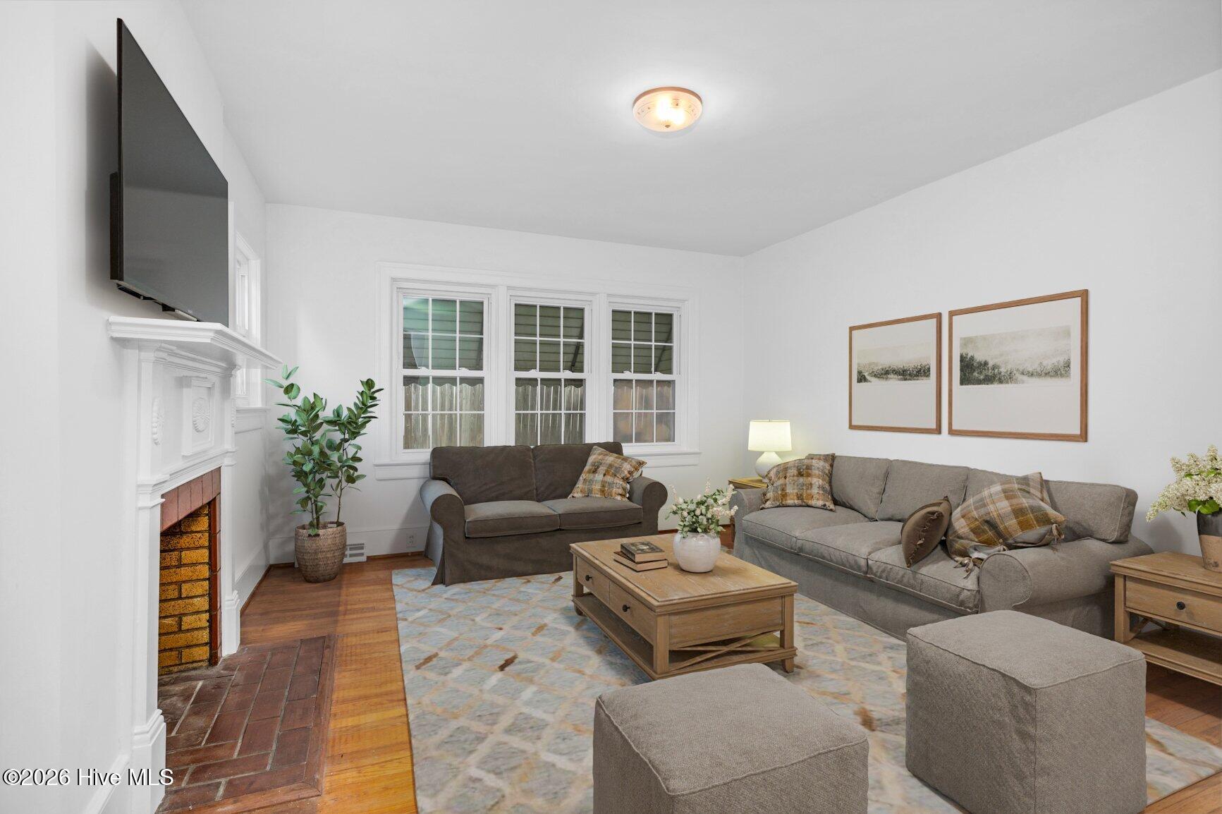 701 East Nash Street Spring Hope, NC 27882 - Photo 5 of 34 701 E Nash Living Room with furniture