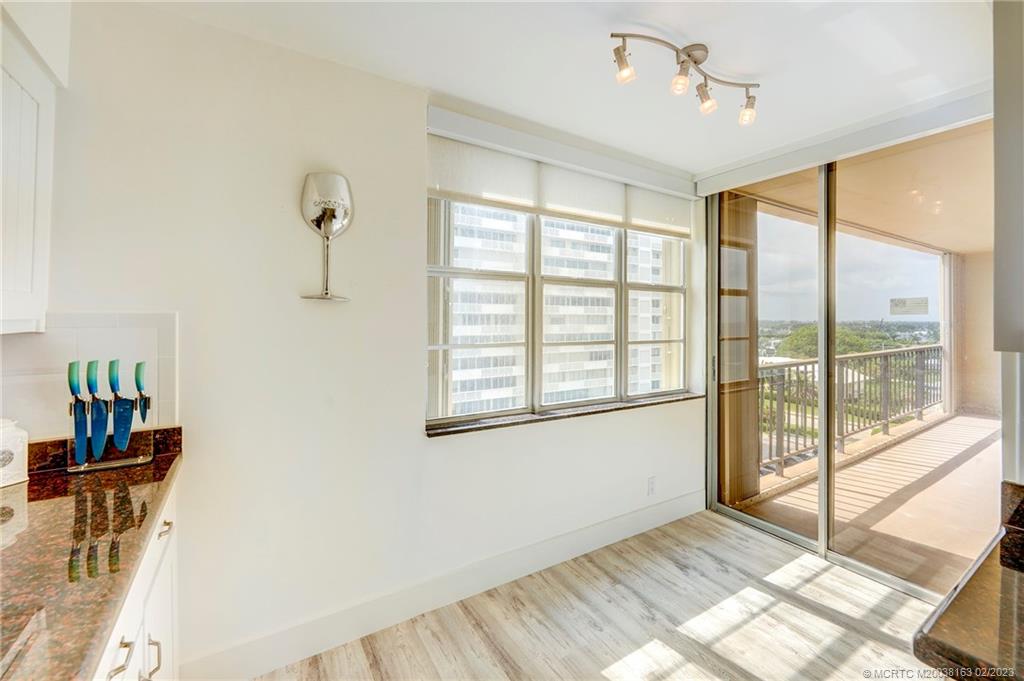 1180 South Ocean Boulevard, Unit 8B Boca Raton, FL 33432 - Photo 37 of 62 a view of an empty room with a window