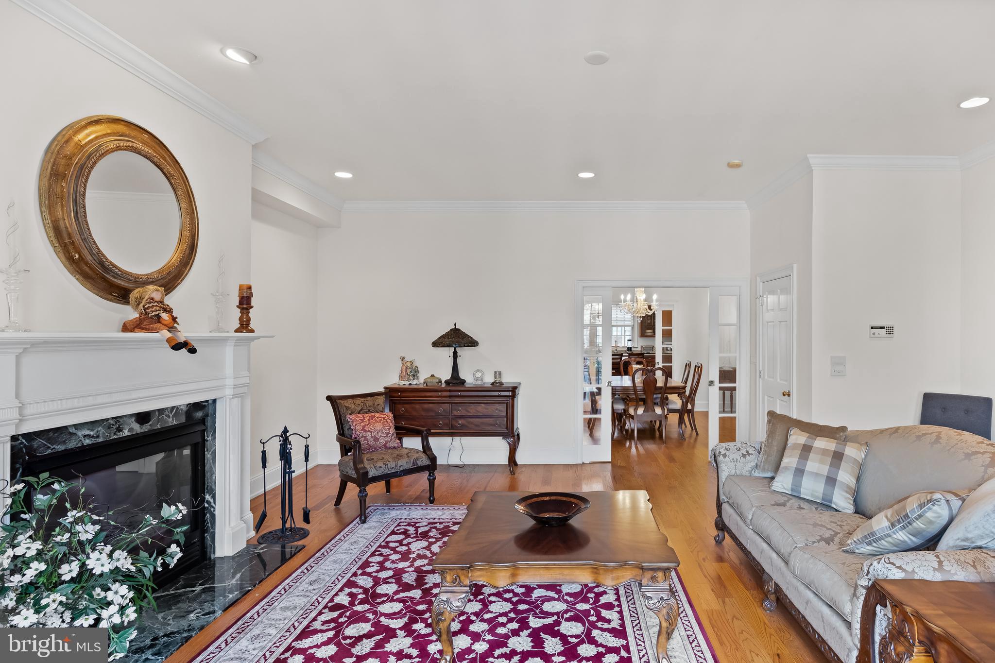 124 Bainbridge Street Philadelphia, PA 19147 - Photo 14 of 53 a living room with furniture a rug a fireplace and a potted plant