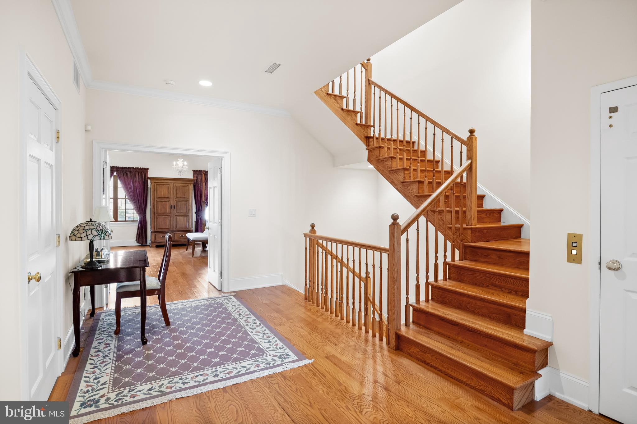 124 Bainbridge Street Philadelphia, PA 19147 - Photo 23 of 53 a view of entryway dining room and hall with wooden floor