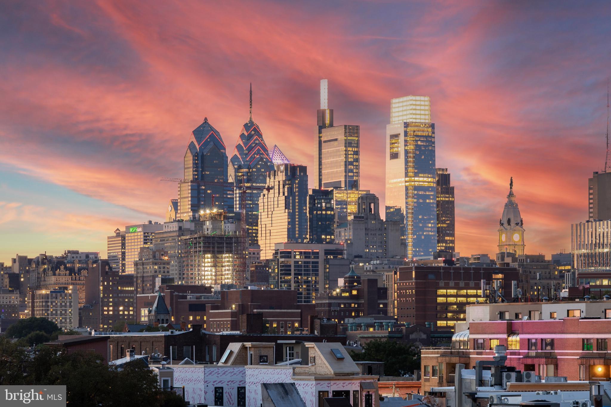 124 Bainbridge Street Philadelphia, PA 19147 - Photo 50 of 53 a city with tall buildings