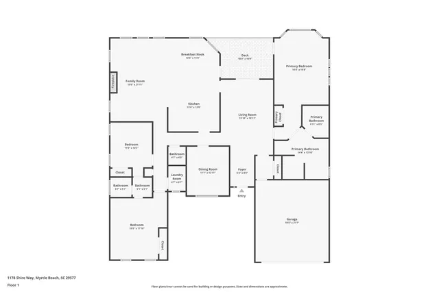 $532,000 | 1178 Shire Way, Myrtle Beach, SC 29577