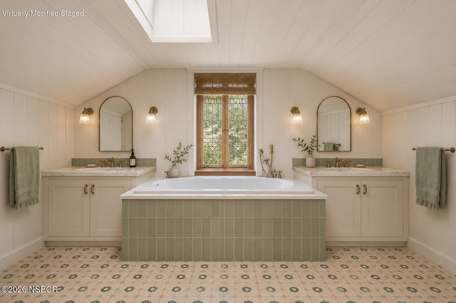 1060 Tremonto Road Santa Barbara, CA 93103 - Photo 26 of 58 Primary Bathroom- Virtually Enhanced