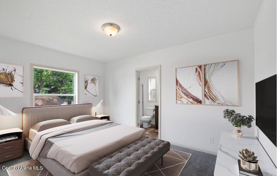 114 Finley Loop Kingston, ID 83839 - Photo 4 of 8 Staged Bedroom