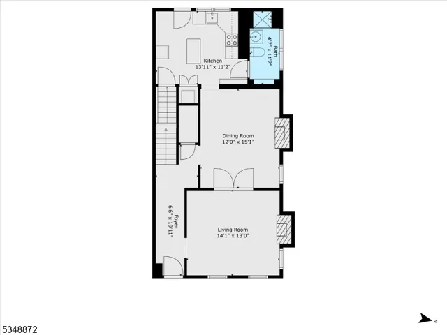 a picture of a floor plan