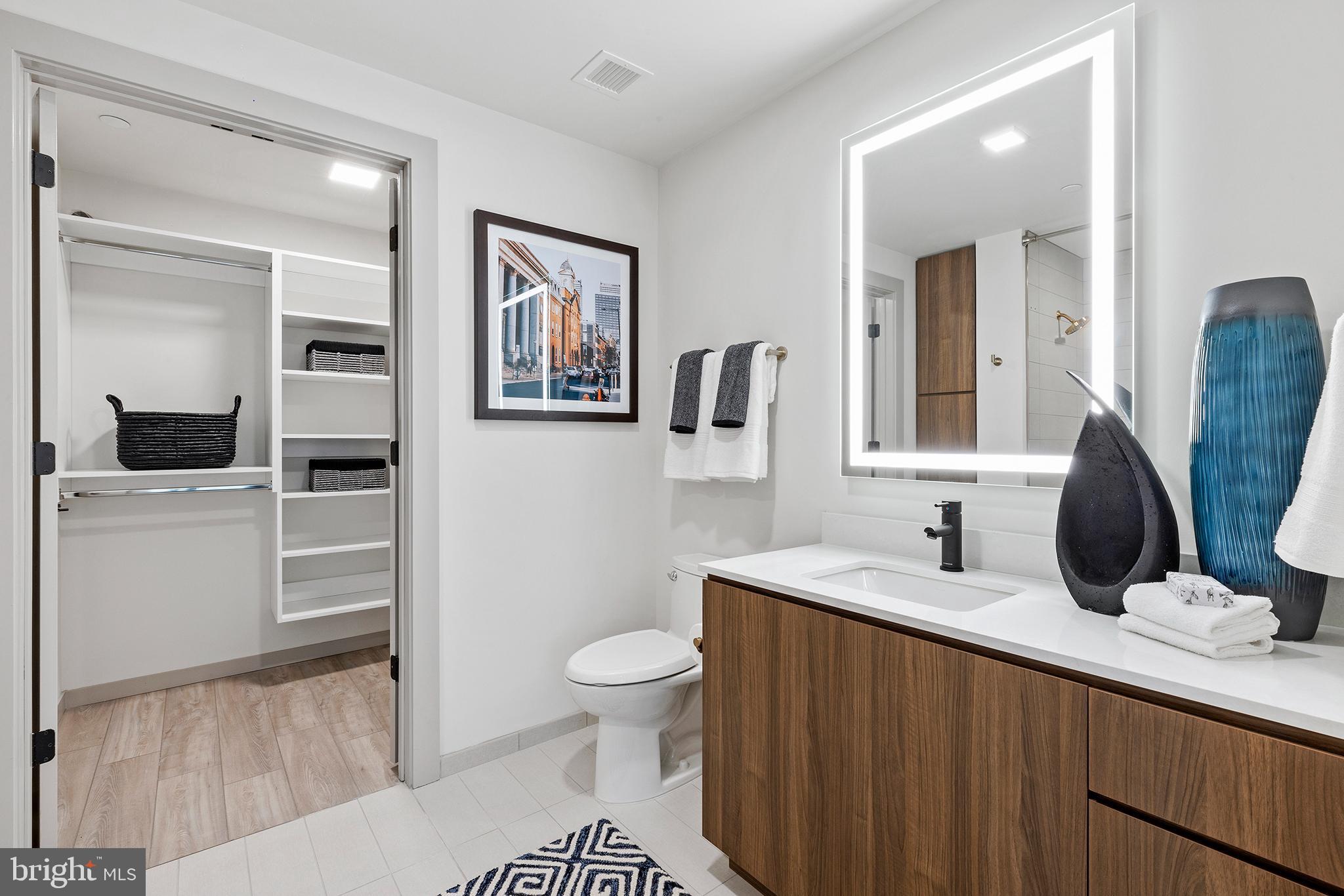 1909 Walnut Street, Unit 701 Philadelphia, PA 19103 - Photo 11 of 13 Guest Bath