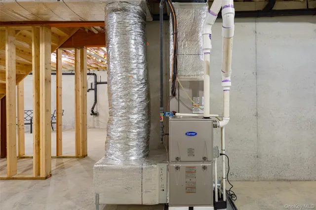 a view of storage and utility room