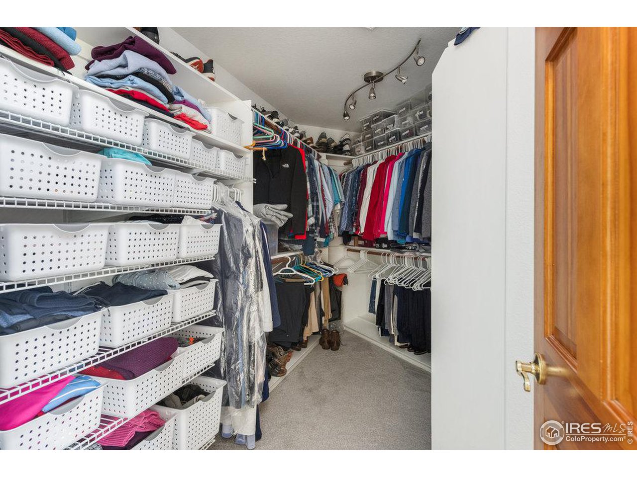 8923 Sage Valley Road Longmont, CO 80503 - Photo 31 of 40 a view of walk in closet with clothes and shoes