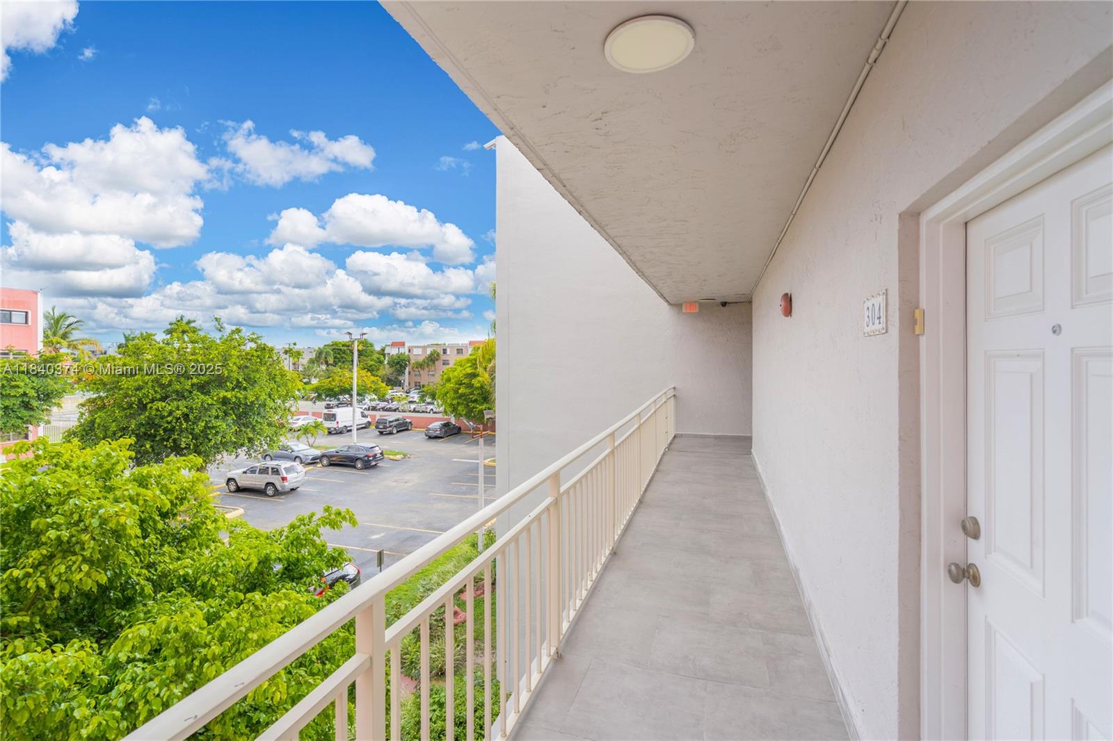 8425 Northwest 8th Street, Unit 304 Miami, FL 33126 - Photo 9 of 29 a view of balcony