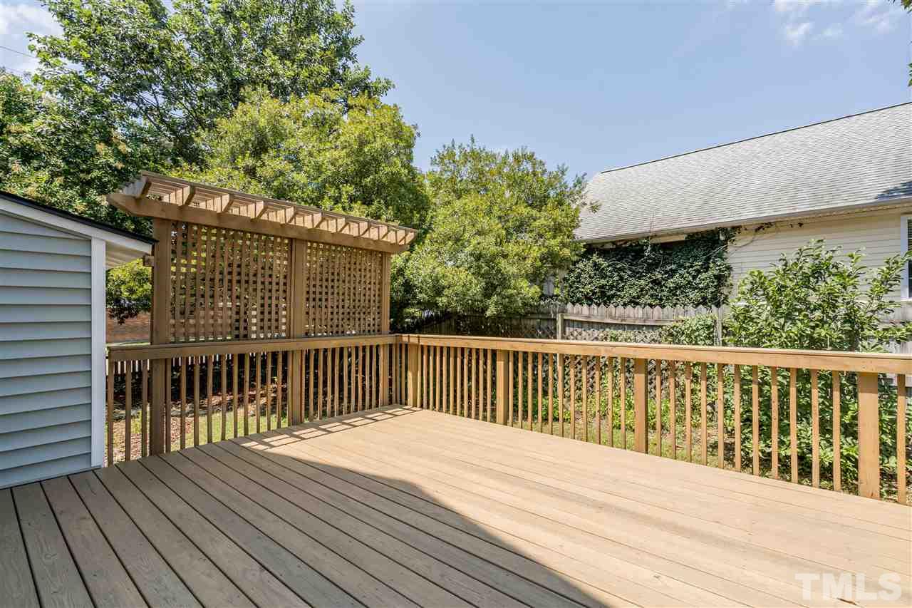 601 East Hargett Street Raleigh, NC 27601 - Photo 22 of 25 a view of wooden deck