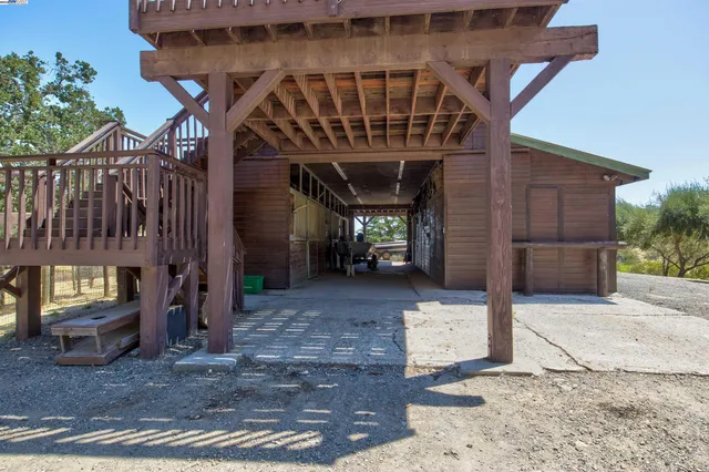a view of a house with a patio