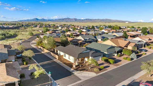 a view of a city and ocean view