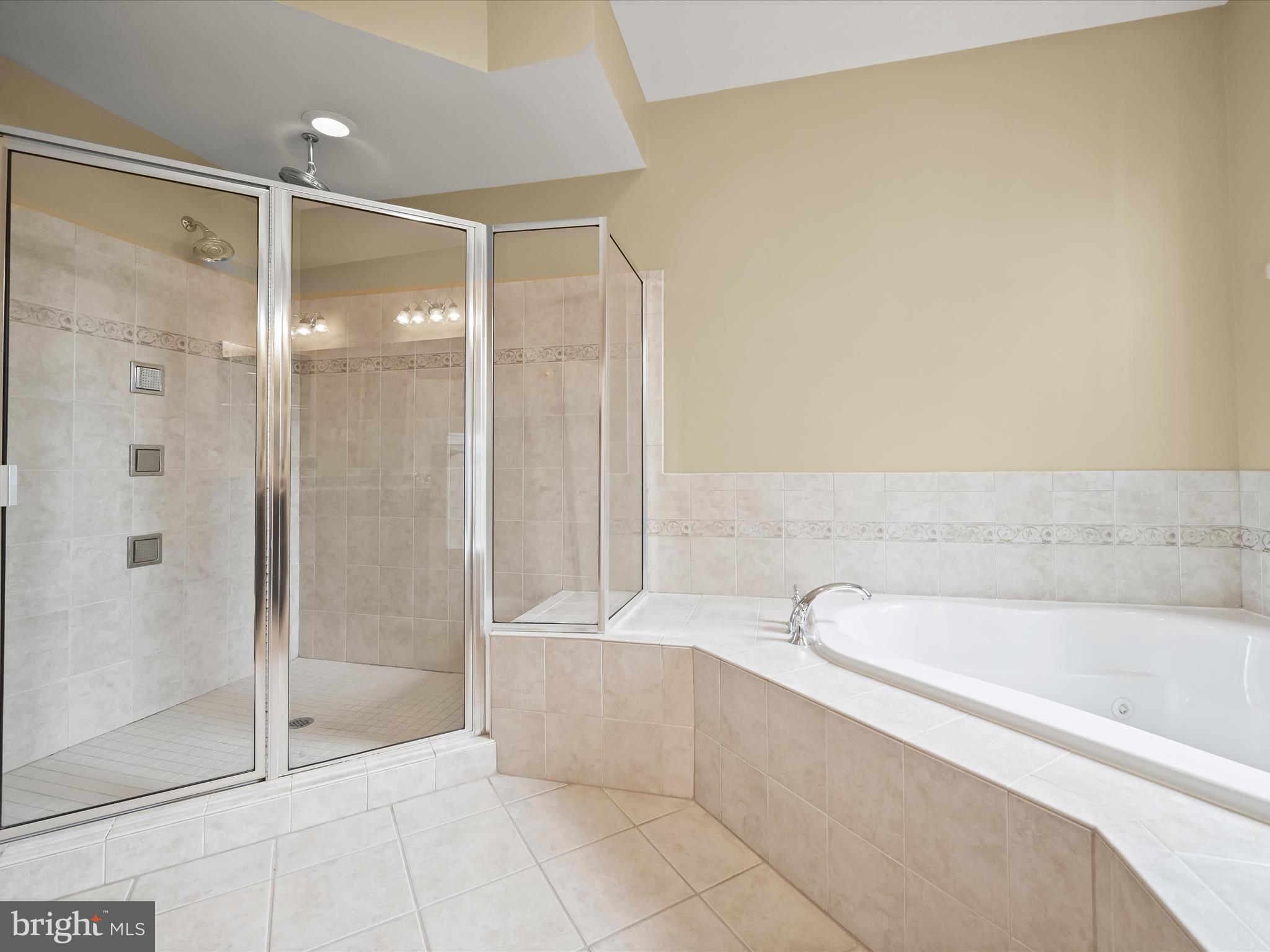 5769 Richards Valley Road Ellicott City, MD 21043 - Photo 42 of 76 Soaking tub & oversized shower